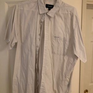 Short sleeve striped button down Brixton brand